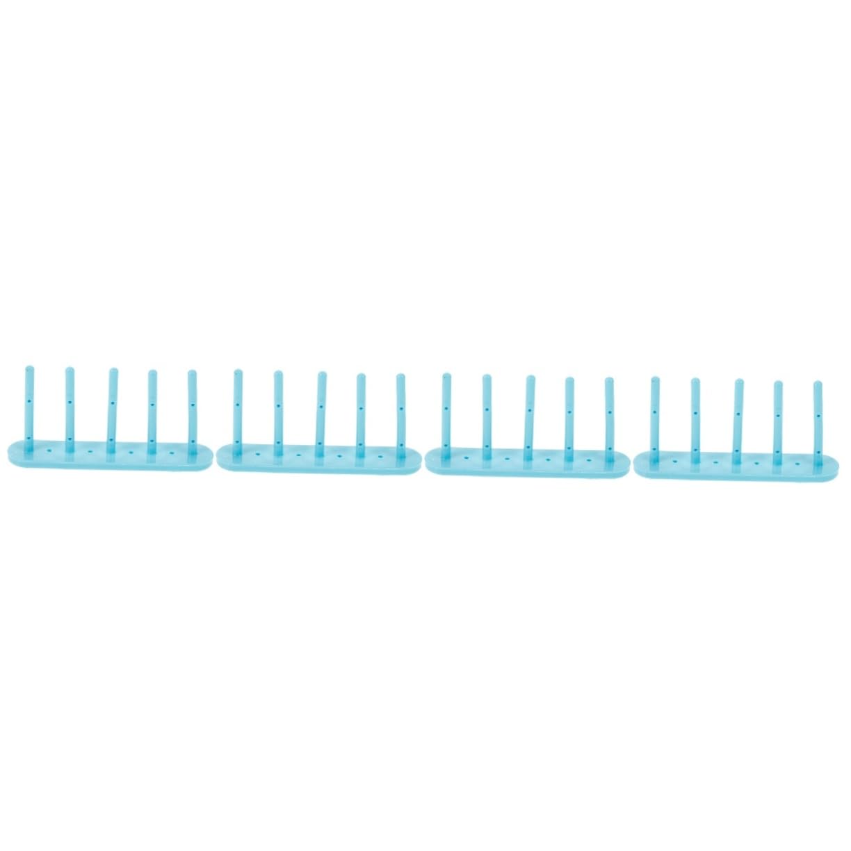 STOBOK Porta Rocchetti in Plastica per Filo da Cucito Solido da 4 Pezzi Organizer per Rocchetti Porta Filo per Riporre Il Filo E Trapuntare