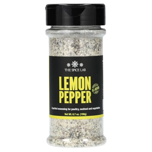 The Spice Lab, Lemon Pepper Seasoning, 190g (6.7oz)