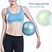 DGCUS 2 Mini Exercise Balls - 9 Inch Small Bender Ball for Stability, Barre, Pilates, Yoga, Core Training and Physical Therapy