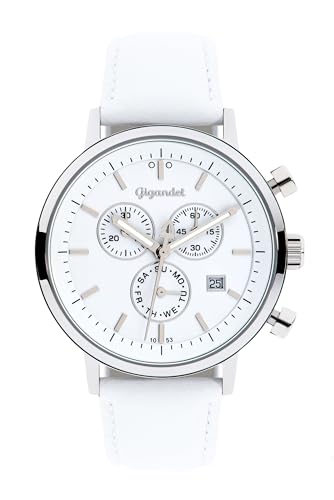 Montre Gigandet mixte analogique quartz avec son bracelet en cuir élégant