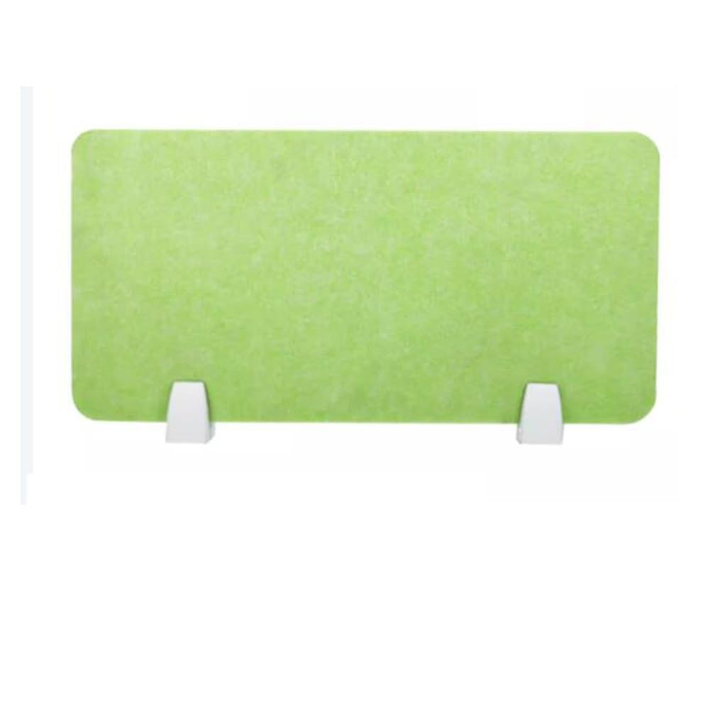 ZBBDFAZD Green Desk Divider Partition - Noise Reduction & Visual Distraction Control for Home Office Classroom & Student Testing - 30x90CM