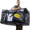 TAILI 2 Pack 69 Gallon Extra Large Storage Bags with Visible Window,Black
