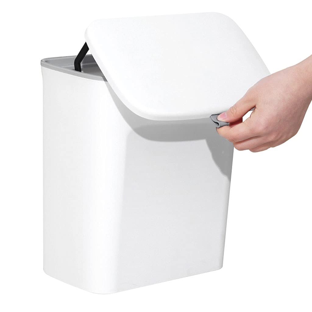 Corbeilles à déchets 7L poubelle de cuisine suspendue porte meuble