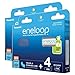 Produktbild Eneloop 2 x 4 wiederaufladbare Ni-MH Mignon AA 2000 mAh + Aufbewahrungsbox