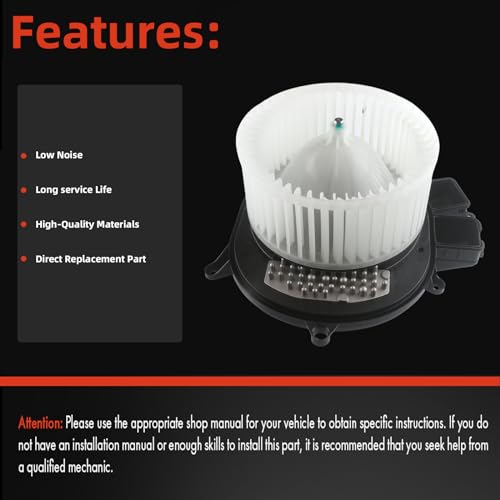 Image of 1669066100 A1669066100 Heater Blower Motor Assembly Fits for Mercedes-Benz ML550 ML400 ML250 ML63 GLE450 AMG GLE400 GLE350 GLE300d GLS550 GLS450