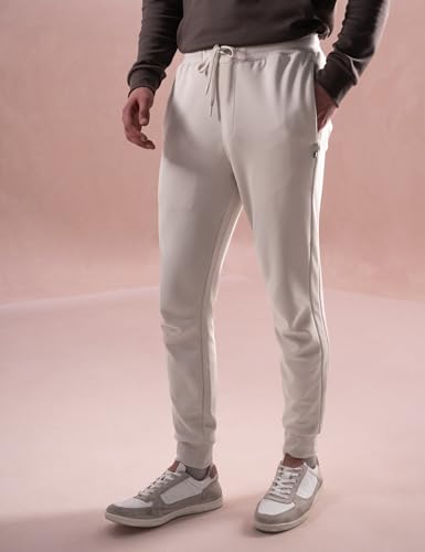 Image of DAMENSCH Regular Fit Matt Solid Premium Microfibre Elastane Cargo Joggers Dyes Soft Inner Fleece Fabric for Softer Feel, Comfortable Casual Wear Joggers for Men