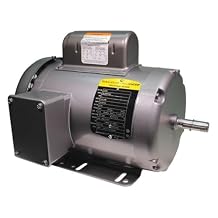 Baldor L3510 General Purpose AC Motor, Single Phase, 56H Frame, TEFC Enclosure, 1Hp Output, 1725rpm, 60Hz, 115/230V Voltage