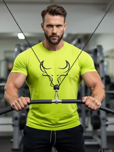 Image of 3Colours RGB Active Fit T-Shirt - Lightweight Polyester Sportswear-Bull