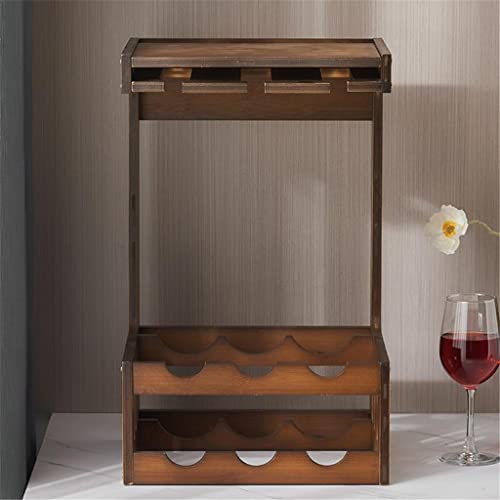 Soporte para Botellas de Vino de Madera para Mesa