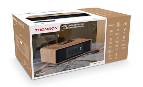 Micro Chaine Bluetooth Thomson MIC300IDABBT avec Radio Dab et CD - 4
