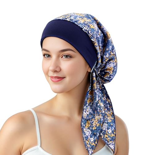 Chemo Headwear Turbans for Women, Cancer Head Scarf, Headwear Coverings Caps, Head Wraps for Cancer Patients