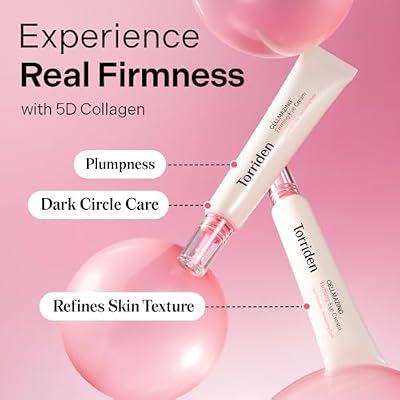 Torriden CELLMAZING Collagen Firming Eye Cream 30ml (1.01 fl.oz) | Wrinkle Improvement and Dark Circles Care | 5D Collagen Complex, 4R Pure Retinol | Korean Skincare Eye Cream