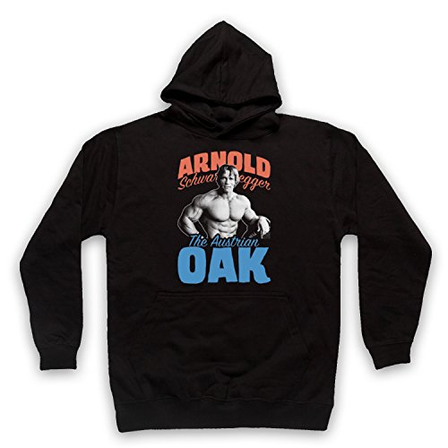 Arnie The Austrian Oak bodybuilder legend sweat a capuche pour honorer l'âge d'or du sport