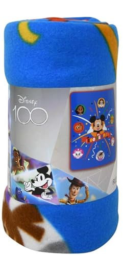 Couverture polaire Disney 45x60cm pour réchauffer bébé en voyage