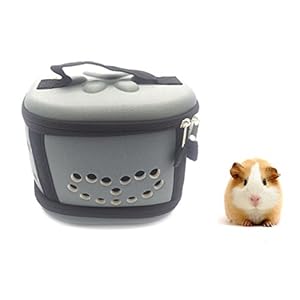 Portable Mini Carrier Hamster Cage – Outdoor Carry Bag Kennel for Small Pet Animal Hedgehog Mouse Rat Sugar Glider Squirrel Chinchilla Rabbit Ferrest