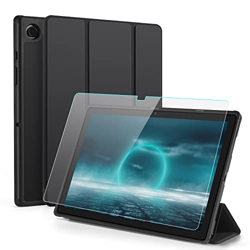 Custodia per Galaxy Tab A8 10.5 Pollici con Vetro