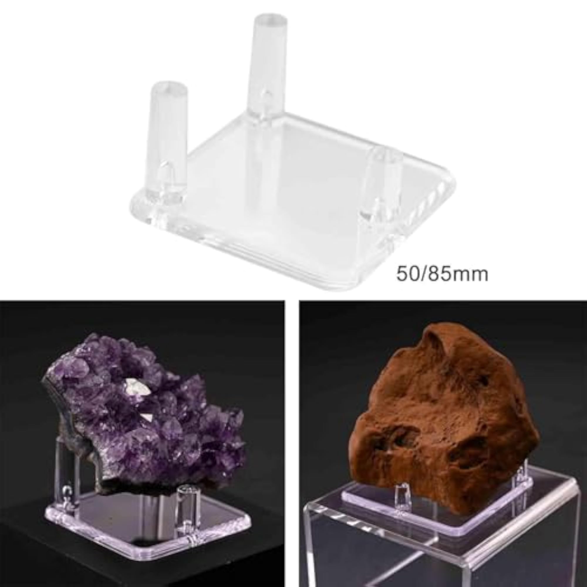 Rock Display Stand Multifunctional with 3 Columns