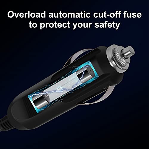 Compressor de ar para carro, inflador digital de pneu portátil com luz LED para caminhão para motoci