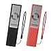 Produktbild SIKAI CASE - (2 Pack Samsung TV Fernbedienung Schutzhülle, Silikon Hülle für BN59-01265A, BN59-01270A, BN59-01291A, Samsung Smart TV Fernbedienung (Schwarz-Rot)