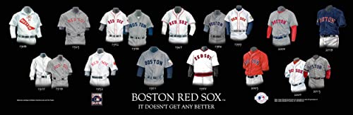 Winning Streak P10104 Boston Red Sox Legacy Uniform Plaque