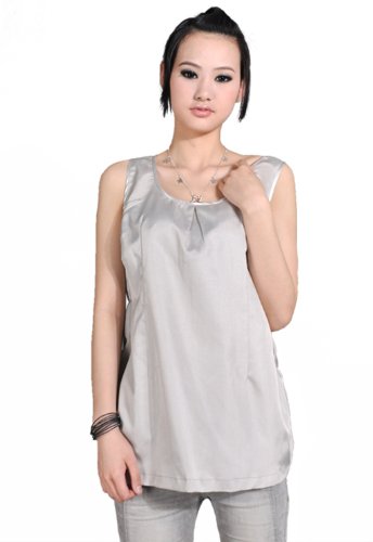 Oursure Maternity Tank Top Cami Clothes Anti Radiation Protection Shield Baby 8928090 Silver #TOP26