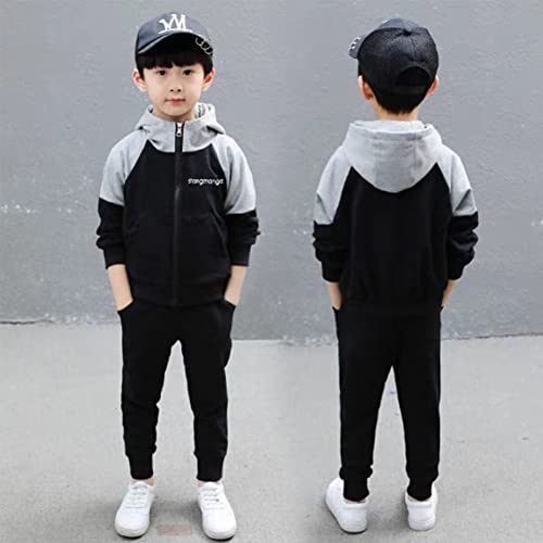 NICEYY キッズ 男の子 ジャージ 上下セット パーカー ロング