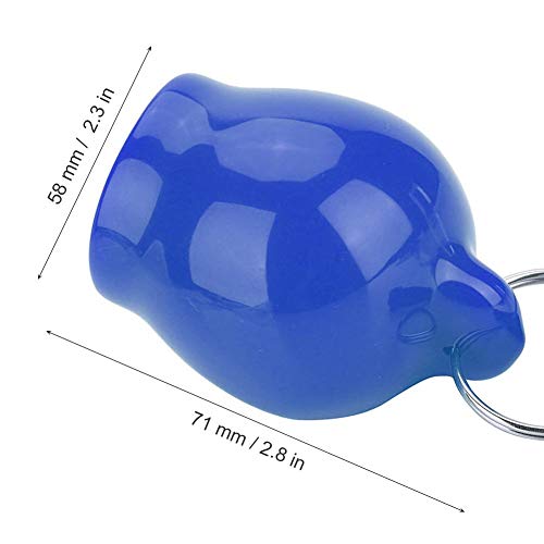 Alomejor Duik Siliconen Mondstuk Draagbare Scuba Duiken Skum-Ball Regulator Mondstuk Cover met Sleutelhanger Clip - Image 4