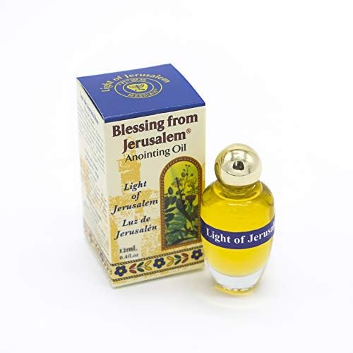 Anointing Oil Light of Jerusalem 0.34oz From Holyland Jerusalem (small)