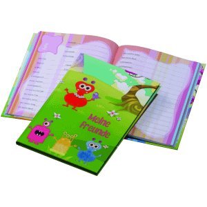 6 x Pagna Freundebuch Meine Freunde Monster 60 Seiten