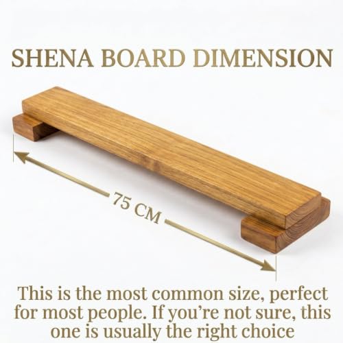 Image of Solid Wood Shena Push Up Board & Stand, Standard Size (SAGWAN EDITION)
