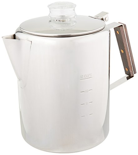 Rapid Brew Stainless Steel Coffee Percolator