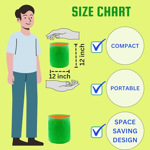 Image of by Bright Enterprises HDPE Grow Bags 12x12 Inch (Set of 5) - Heavy Duty Grow Bags for Terrace & Home Gardening | Plant Bags for Vegetables, Fruits and Plants | Grow Bag Combo Pack