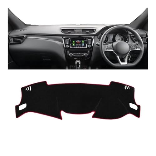 Tapis de tableau de bord voiture antidérapant Nissan Qashqai 2014-2020