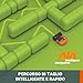 Worx Landroid M500 Robot Rasaerba A Batteria, Area Di Taglia 500Mq, Wifi,...