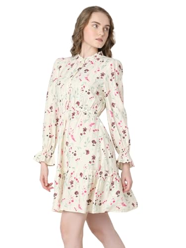 Image of VERO Moda Above The Knee Fit and Flare Dress for Women