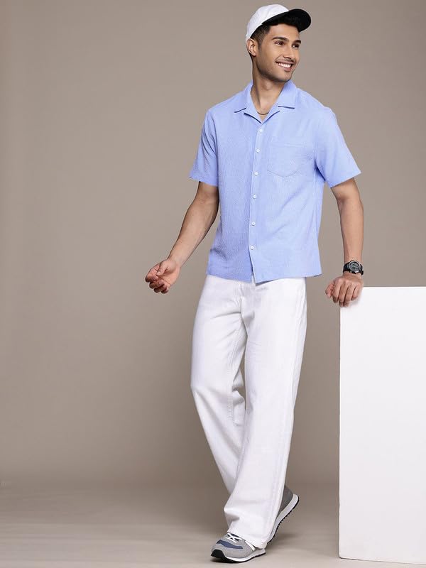 Image of Tee Projekt Fashion Textured Shirts for Men||Regular Fit Casual Shirt for Men||Fancy Shirt