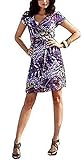  Laura Scott Kleid mit Alloverdruck Lila Gr. 34