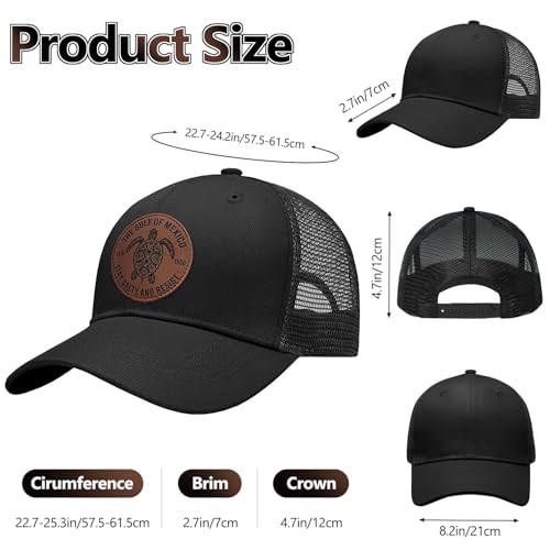 Gorra de béisbol con diseño de tortugas marinas Cool Sea miniatura 2