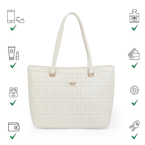 Image of Lavie Luxe Juli Large Tote Bag for Women | Tote Bag for Work | Ladies purse | Stylish Shoulder Bag | Gift for Women