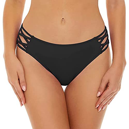Genérico Braguitas Mujer - Bragas Bikini Mujer Playa Bikini Parte de Abajo Traje de Baño, Triángulo Culotte Sexy Braguita Clásico Bañador