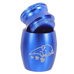 Tobbomey Haustierurne W9175 Metallurne Hund