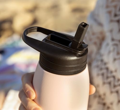 32oz Insulated Water Bottle with Straw Lid - Stainless Steel, BPA-Free & Leak-Proof