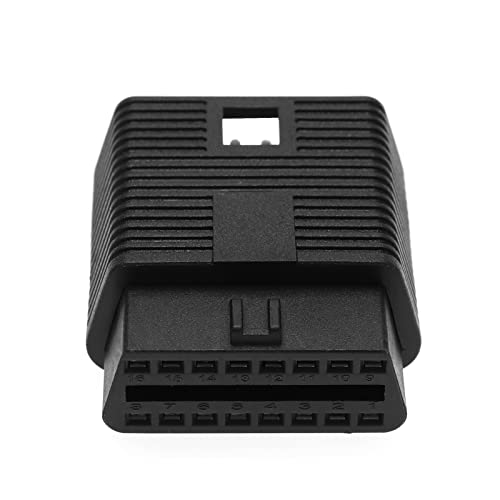 ECSiNG Adaptateur de Connecteur d'extension de Diagnostic OBD2 OBD II 16 Broches Mâle à Femelle Prise d'extension de Diagnostic de Véhicule pour Outil de...