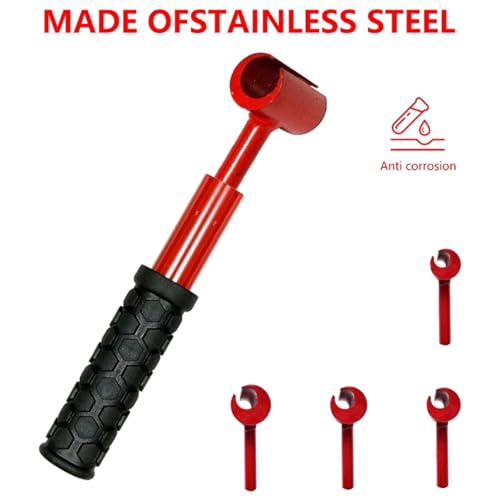 Outil pour charnières de portes de plusieurs tailles et clé de réglage d'alignement - 7