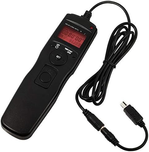 Remote Shutter Release for Nikon, AIHG Set Time Lapse Intervalometer Timer For Nikon DSLR Digital Camera D3100, D3200, D3300, D5000, D5100, D5200, D5300, D5500, D90, D7000,D7100, D7200, D600 D610 D750