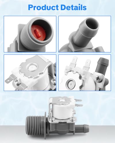 Valve d'entrée d'eau 5220FR2006Z LG compatible AP6798392 - 4