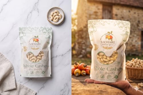 Image of Vichare Cashew Farm 500g NP | Best from the Rest | Crunchy | Juicy | Eat Repeat