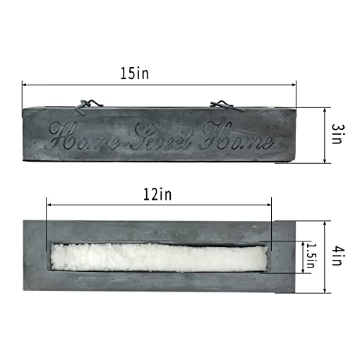 Hpoeude Portable Concrete Fireplace,Indoor Tabletop Fireplace, Mini Outdoor Fire Pit #TOP1