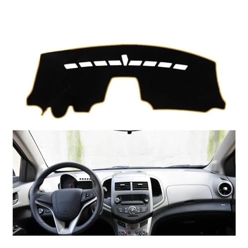 Housse tableau de bord anti-fissure pour Chevy Sonic et Holden Barina T300