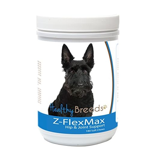 Healthy Breeds Scottish Terrier Z-Flex Max Dog Hip and Joint Support 180 Count